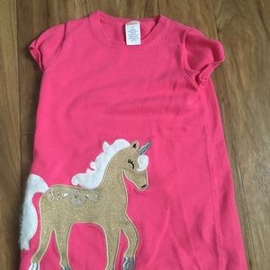 Pink Gymboree unicorn dress
